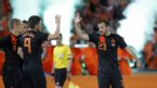 Rafael van der Vaart celebrates his goal, Netherlands v, Slovakia, International Friendly, Rotterdam, Netherlands, May 30, 2012