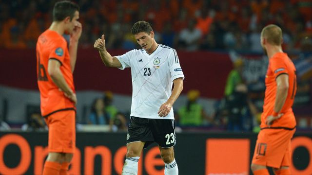 Mario Gomez now has three goals in Euro 2012