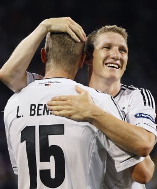Bastian Schweinsteiger was inspirational against Netherlands