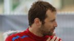 Petr Cech clutches his shoulder, Wroclaw, Poland, June 14, 2012