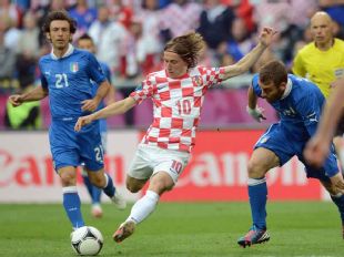 Modric has been linked with Barcelona in recent days