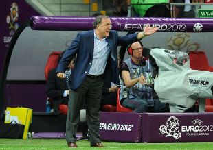 Dick Advocaat watched his side bow out of Euro 2012