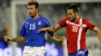 Andrea Barzagli in action for Italy against Serbia, Italy v Serbia, Red Star Stadium, Belgrade, Friday October 7.