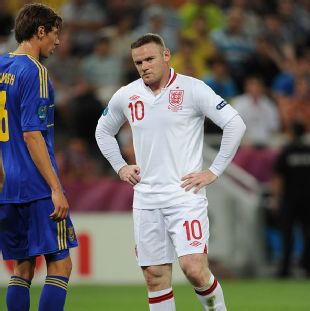 Wayne Rooney endured a tough time at Euro 2012