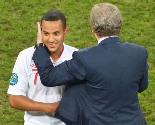 Walcott came off the bench in the win against Ukraine