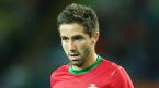 Joao Moutinho in action against Netherlands, Portugal v Netherlands, Euro 2012, June 17, 2012