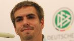 Philipp Lahm talks to the media, Gdansk, Poland, June 24, 2012