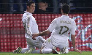 Alvaro Arbeloa and Cristiano Ronaldo play together at club level for Real Madrid