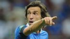 Andrea Pirlo issues instructions, Italy v Germany, National Stadium, Warsaw, Poland, June 28, 2012