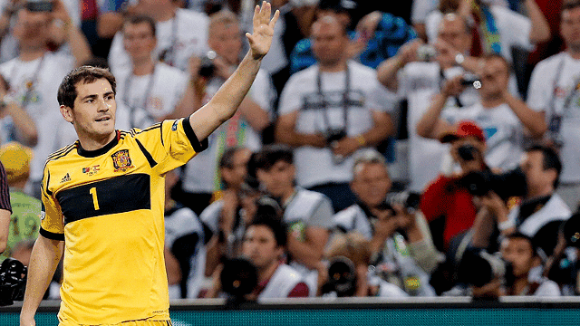 Iker Casillas conceded just one goal at the tournament