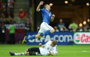 Antonio Cassano has started every match for Italy so far at Euro 2012