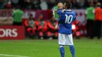 Antonio Cassano celebrates after helping Italy reach the Euro 2012 final, Germany v Italy, Euro 2012, National Stadium, Warsaw, June 28, 2012