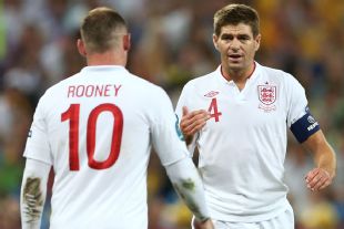 Steven Gerrard has played alongside Wayne Rooney at international level for nine years