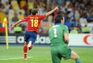 Jordi Alba helped himself to a breathtaking goal