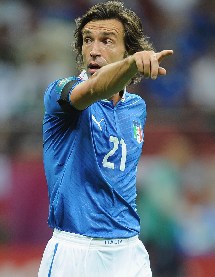 Andrea Pirlo - Italy | Andrea pirlo, Most popular sports, World football