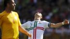 Cristiano Ronaldo mira al cielo tras empate ante Macedonia 