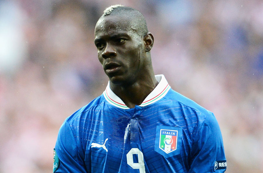 Mario Balotelli cuts a frustrated figure in Italy's 1-1 draw with Croatia